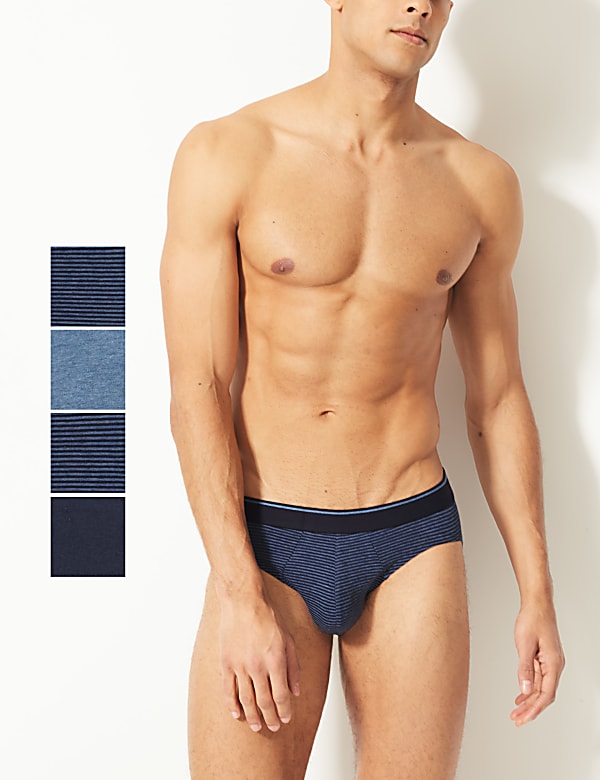 4pk Cotton Cool & Fresh™ Marl Slips