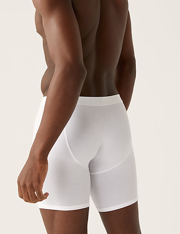 3 Pack Longer Length Cotton Cool & Fresh&trade; Trunks