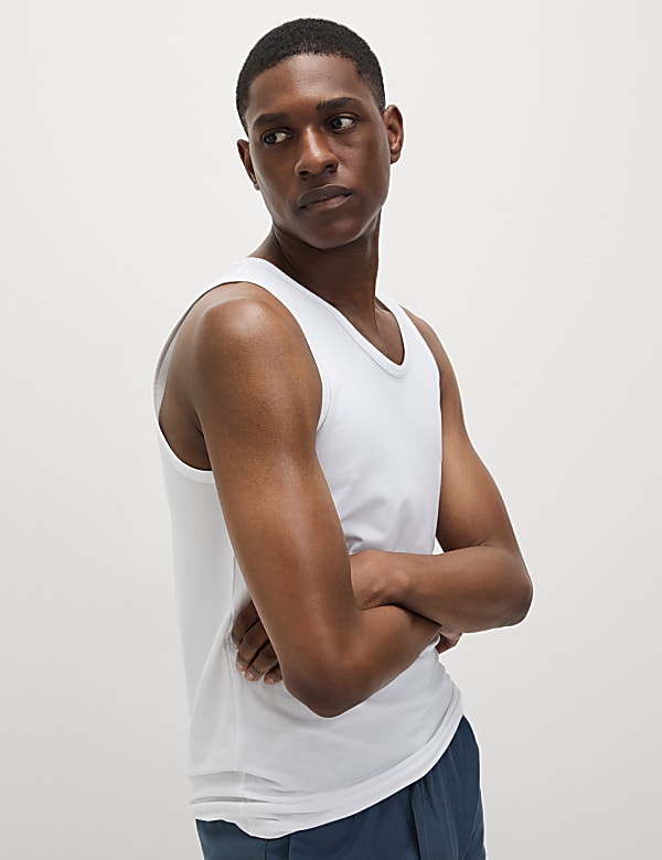 Marks and spencer cool and fresh vests shop