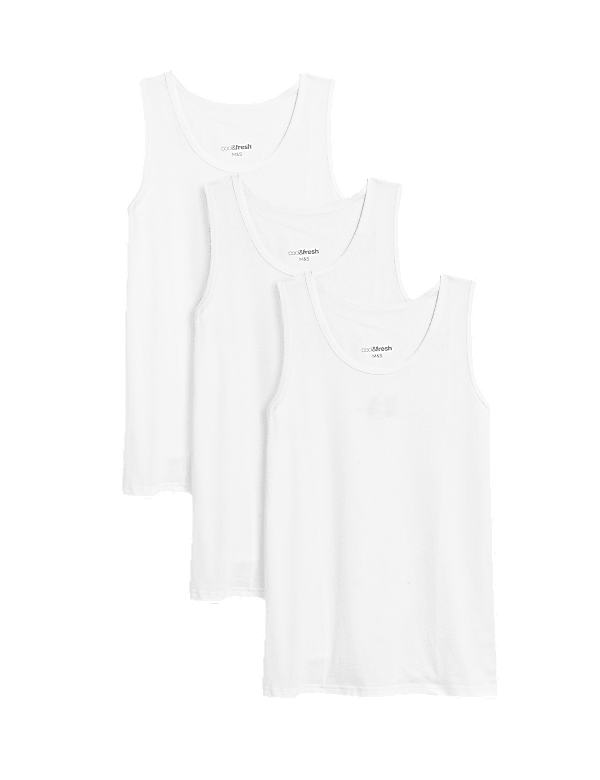 3pk Cool & Fresh™ Sleeveless Vests