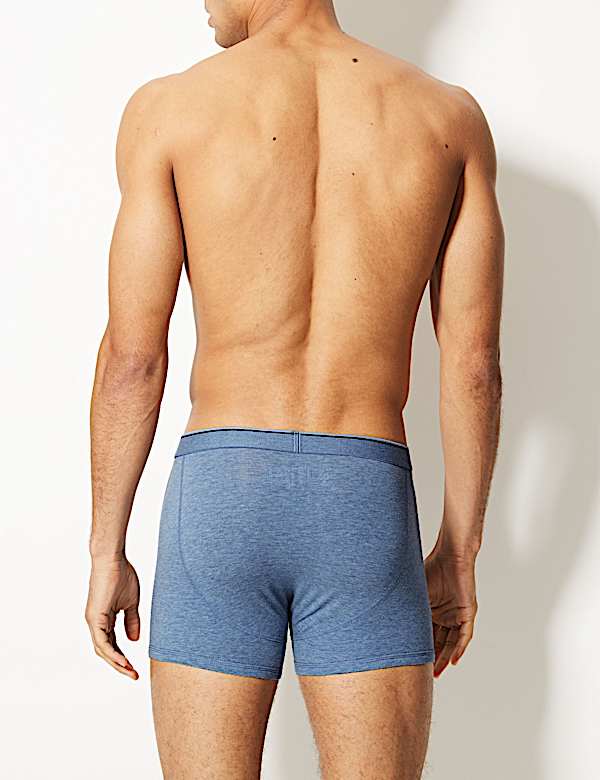 5pk Cotton Cool & Fresh&trade; Stretch Trunks