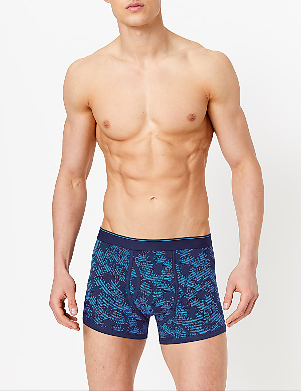 3 Pack Cotton Tropical Cool & Fresh™ Trunks