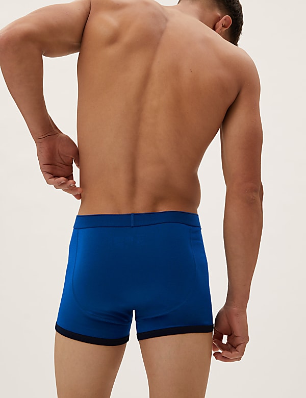 3pk Cotton Cool & Fresh™ Striped Trunks