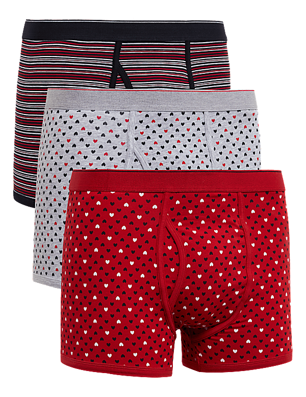 3pk Cotton Rich Cool & Fresh™ Trunks