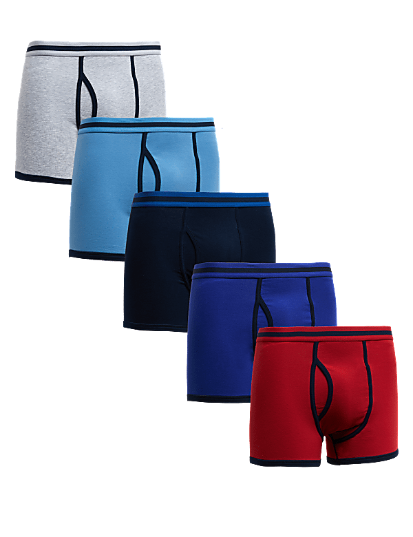 5pk Cotton Rich Cool & Fresh™ Trunks
