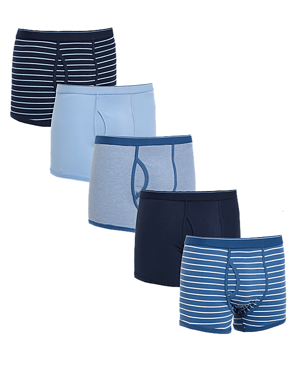 5pk Cotton Rich Cool & Fresh™ Trunks