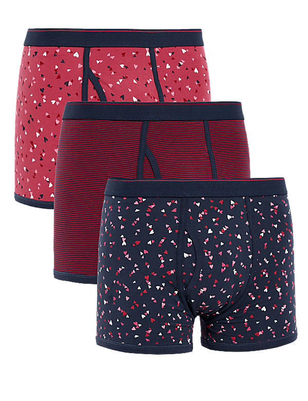 3pk Cotton Rich Cool & Fresh™ Trunks