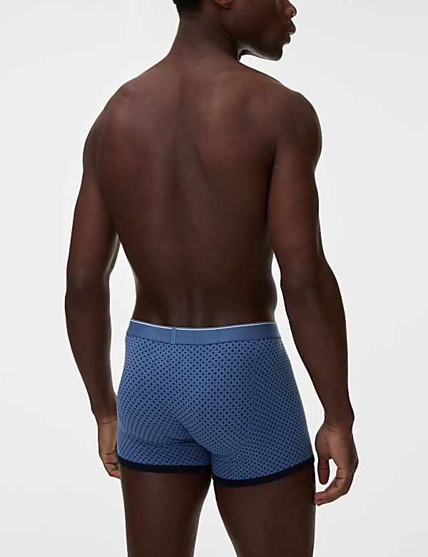 5pk Cotton Stretch Cool & Fresh™ Trunks
