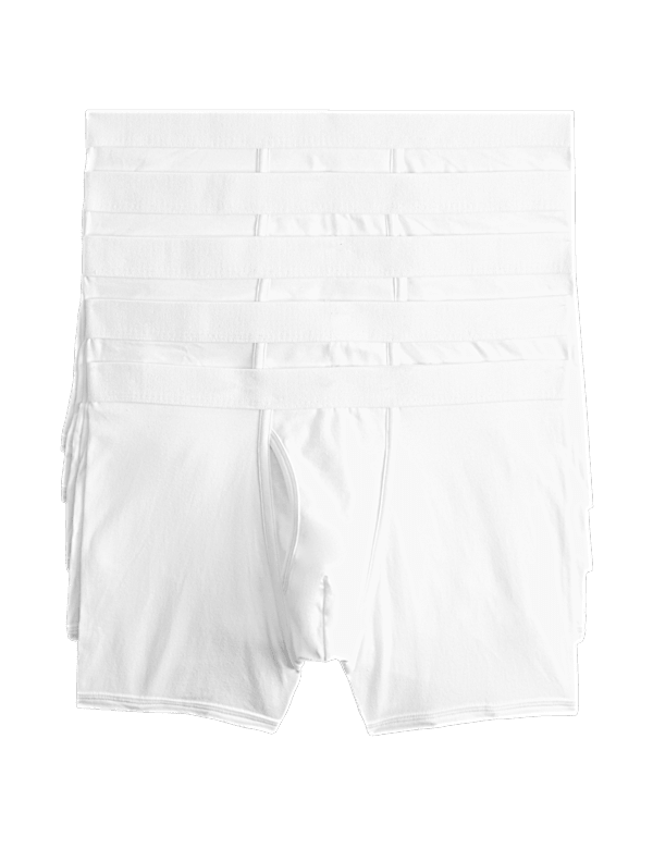 5 Pack Cotton Stretch Cool & Fresh&trade; Trunks
