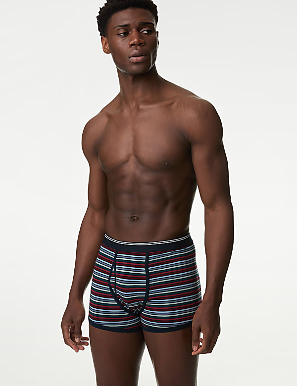 5pk Cotton Rich Cool & Fresh&trade; Trunks - CY