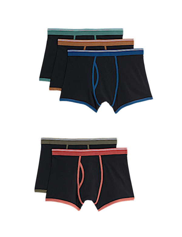 5pk Cotton Rich Cool & Fresh™ Trunks