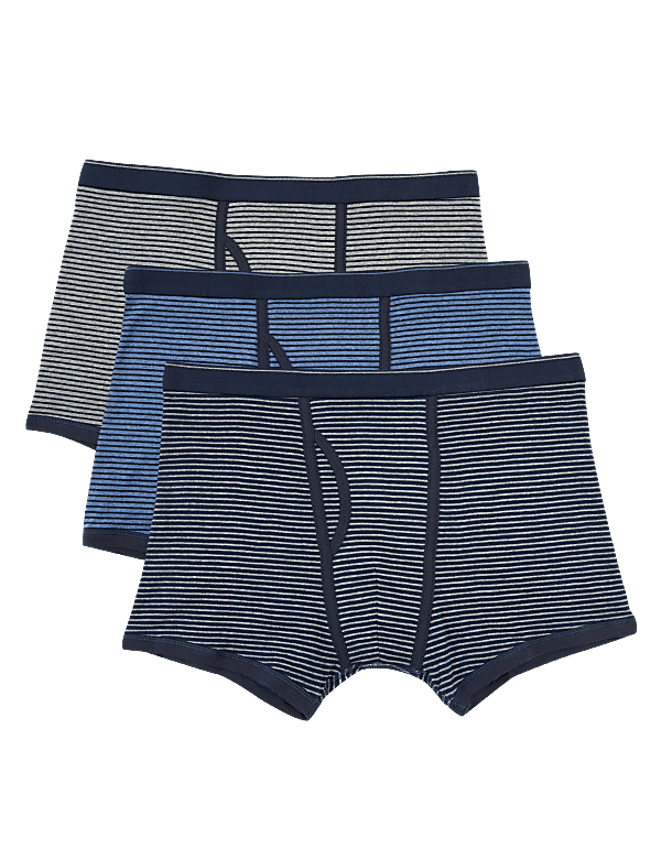 3pk Pure Cotton Cool & Fresh™ Trunks