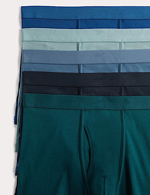 5 Pack Pure Cotton Cool & Fresh&trade; Trunks