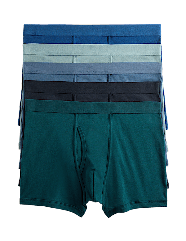 5 Pack Pure Cotton Cool & Fresh&trade; Trunks