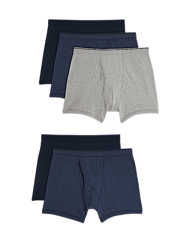 5pk Pure Cotton Cool & Fresh™ Trunks