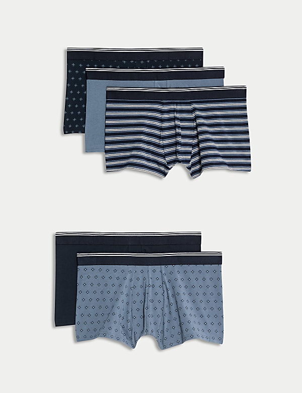 5pk Cool & Fresh™ Assorted Pattern Hipsters