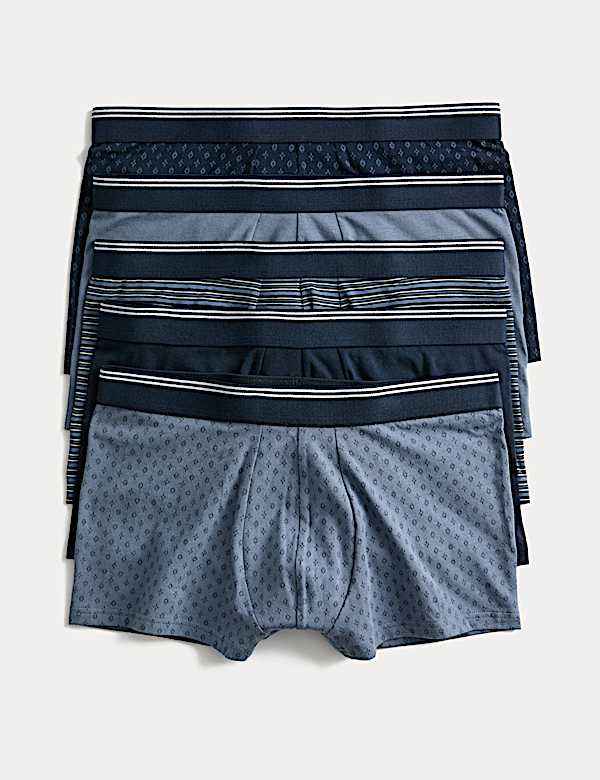 5pk Cotton Stretch Cool & Fresh™ Hipsters - NZ