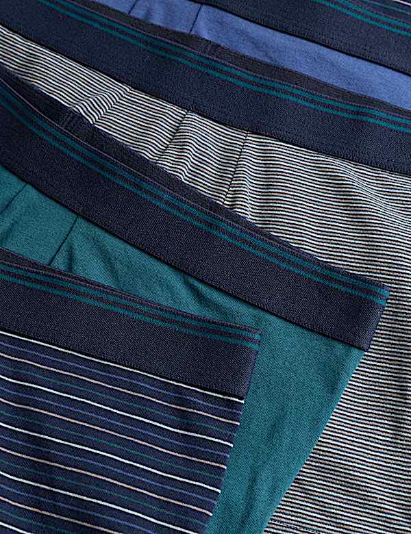 5pk Cotton Stretch Cool & Fresh™ Striped Hipsters