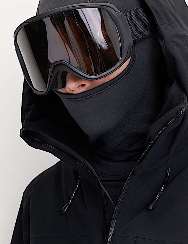 Hooded Ski Long Sleeve Thermal Top - BE