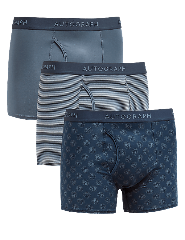 3pk Microskin Trunks
