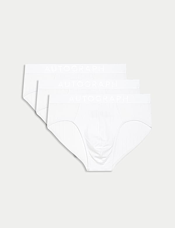 3pk Supima® Cotton Drop Needle Brief Box