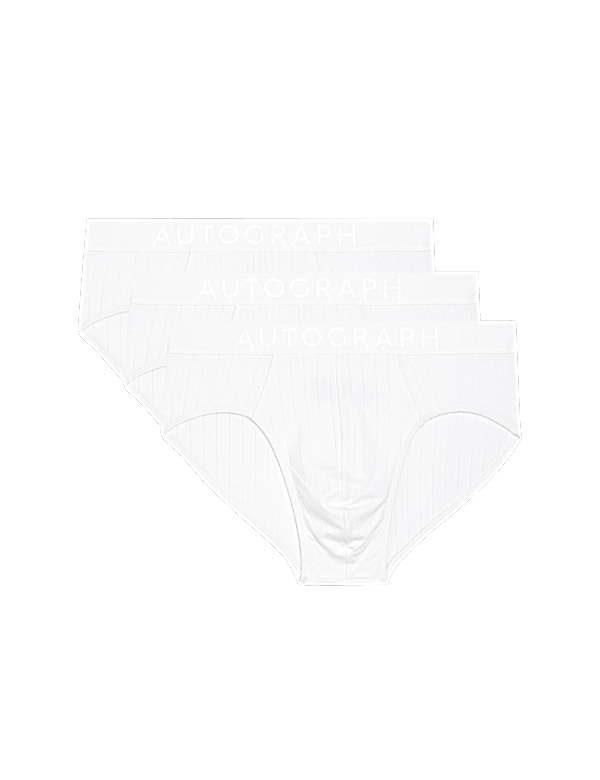 3pk Supima® Cotton Drop Needle Brief Box