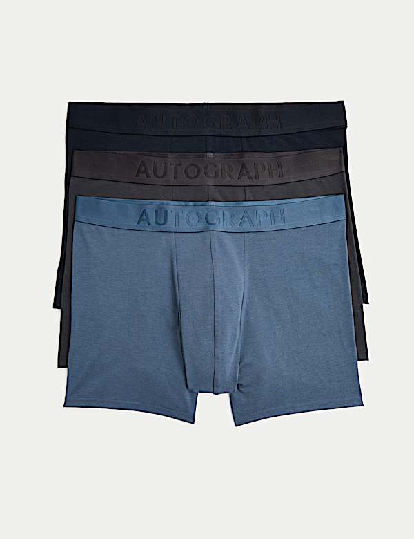 3er-Pack superweiche Unterhosen aus Supima®-Baumwolle und Modal - AT