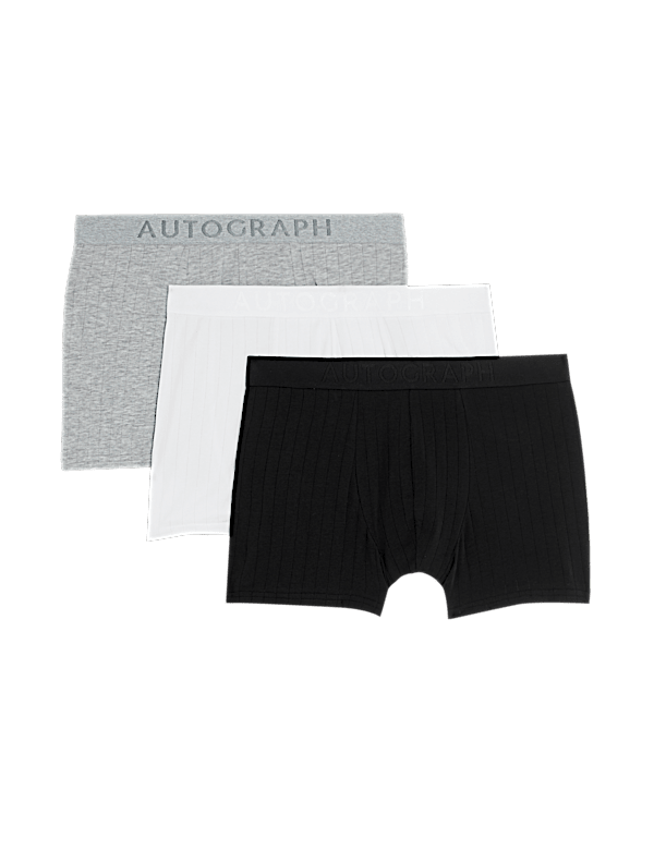 3pk Supima® Cotton Drop Needle Trunks Box