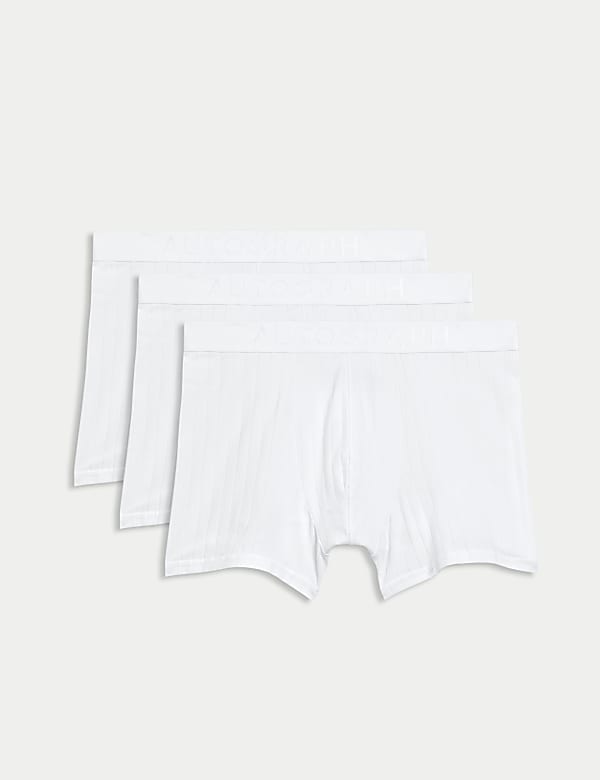 Pack de 3 b&oacute;xeres de algod&oacute;n Supima&reg; Drop Needle - US