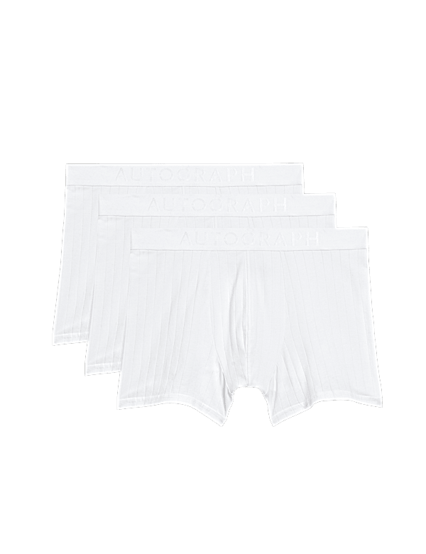 3pk Supima® Cotton Drop Needle Trunks Box