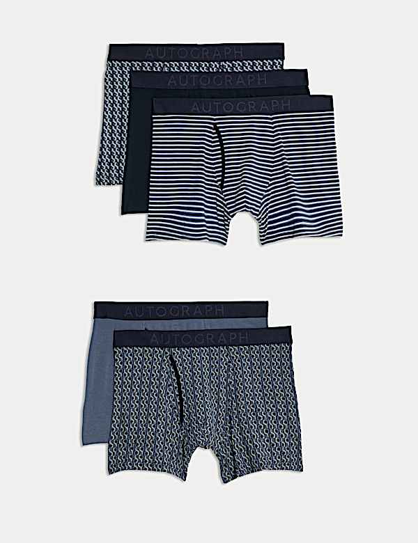 5pk Supima® Cotton Modal Stretch Trunks