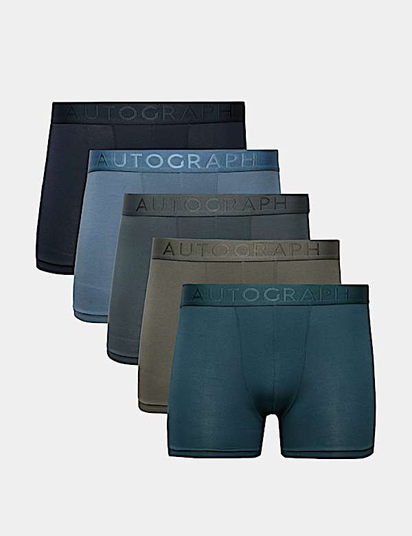 5 Pack Modal Rich 360 Flex&trade; Trunks