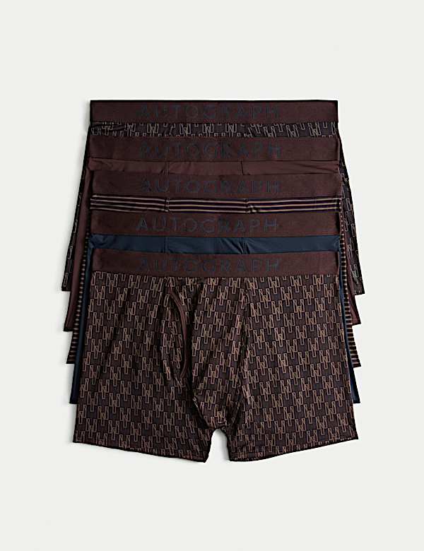 5pk Microskin Stretch Trunks - AL