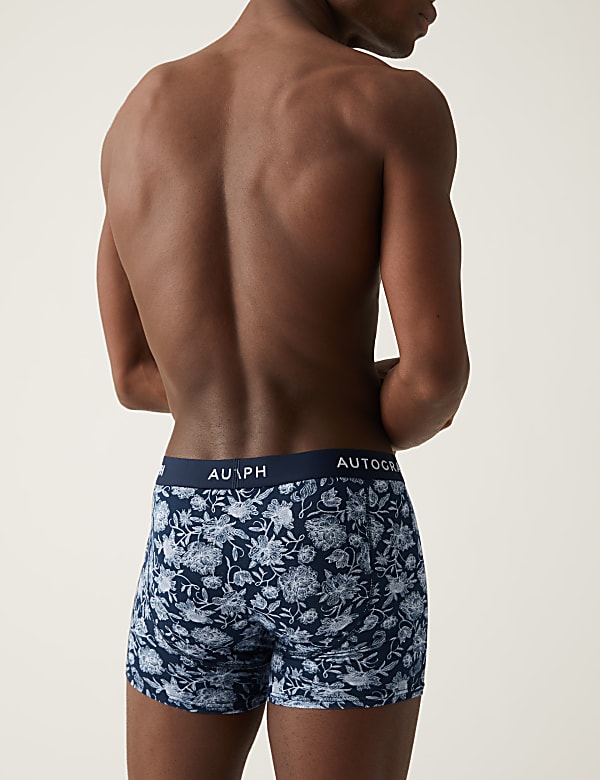 3pk Premium Cotton Assorted Trunks