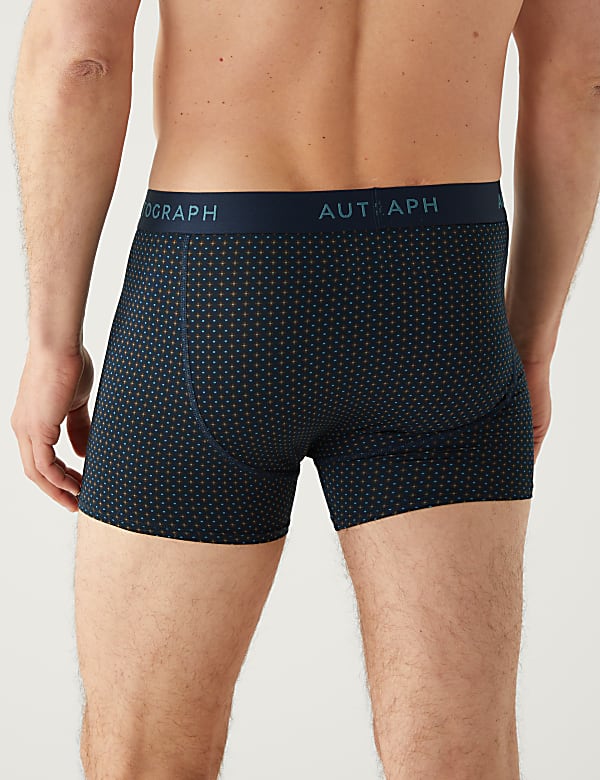 3pk Microskin Assorted Pattern Trunks