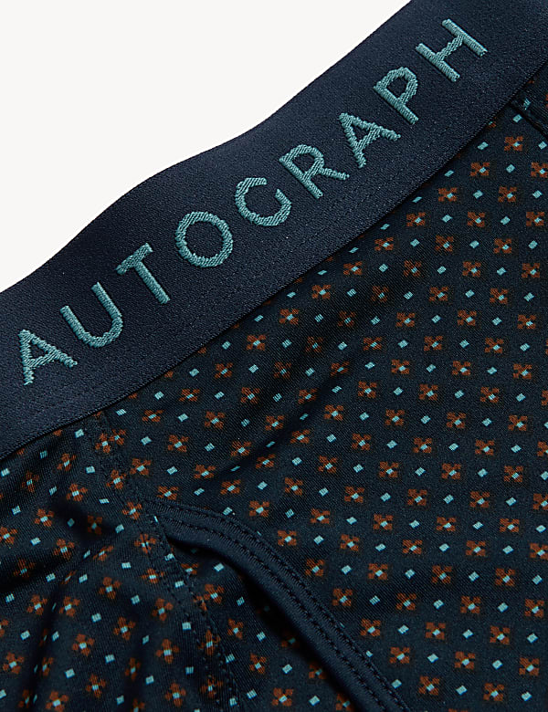 3pk Microskin Assorted Pattern Trunks