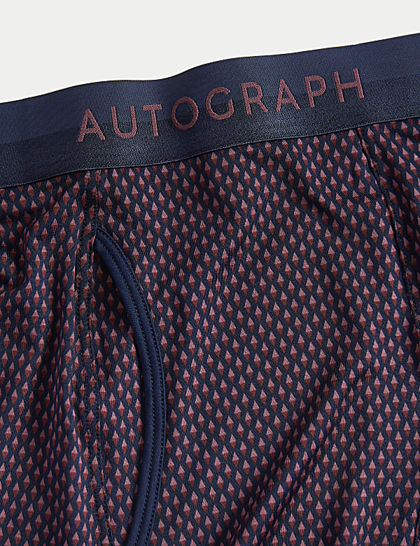3pk Microskin Geometric Trunks