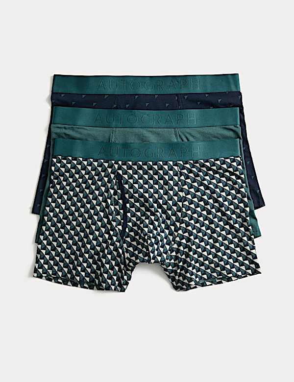 3er-Pack Boxershorts aus Supima® Baumwolle und Modal mit Stretchanteil - DE