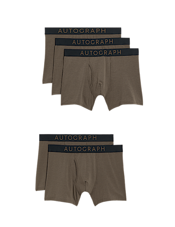5pk Supima® Cotton Modal Trunks