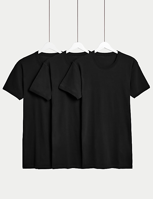 Pack de 3 camisetas 100% algodón - ES