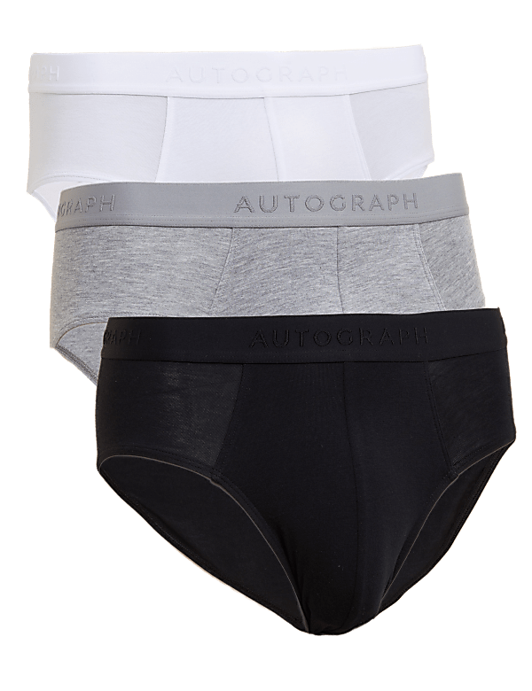 3pk Supima® Cotton Blend Briefs