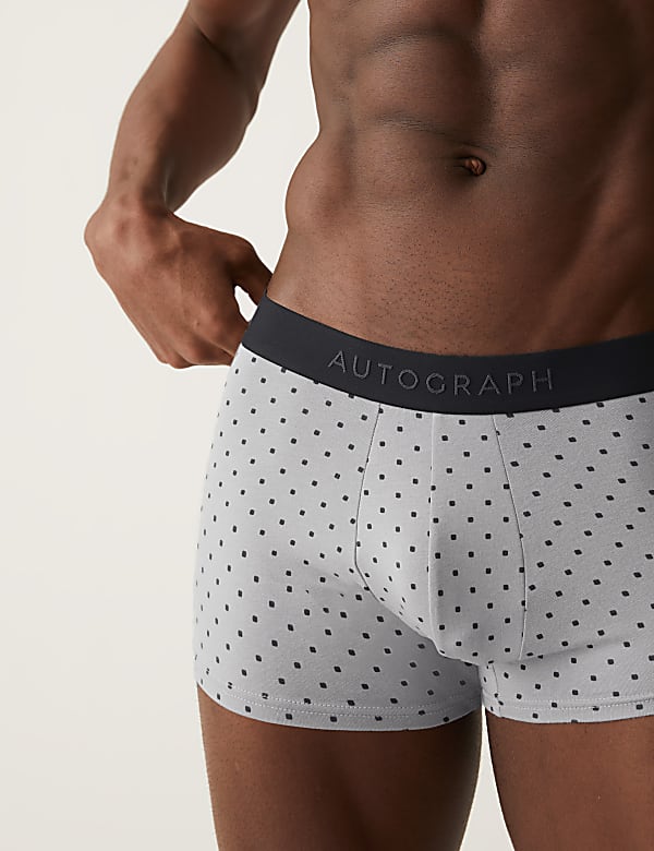 3pk Premium Cotton Polka Dot Hipsters