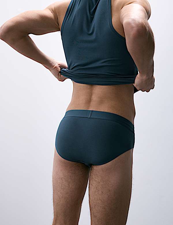 5pk Modal Stretch 360 Flex Briefs - JP