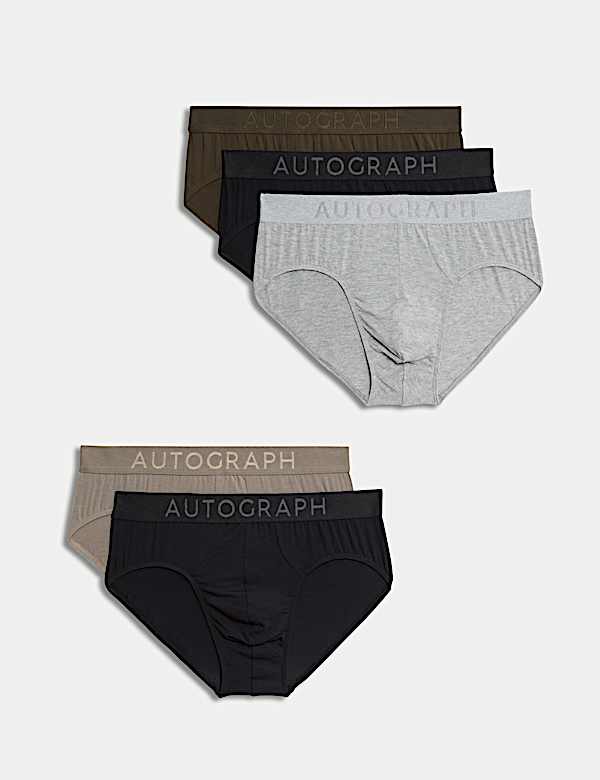 5pk Modal Stretch 360 Flex Briefs