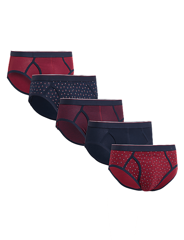 5pk Cotton Rich Cool & Fresh&trade; Briefs