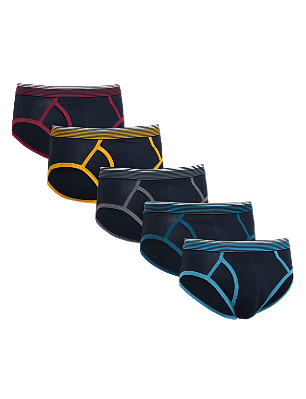 5pk Cotton Rich Cool & Fresh&trade; Briefs