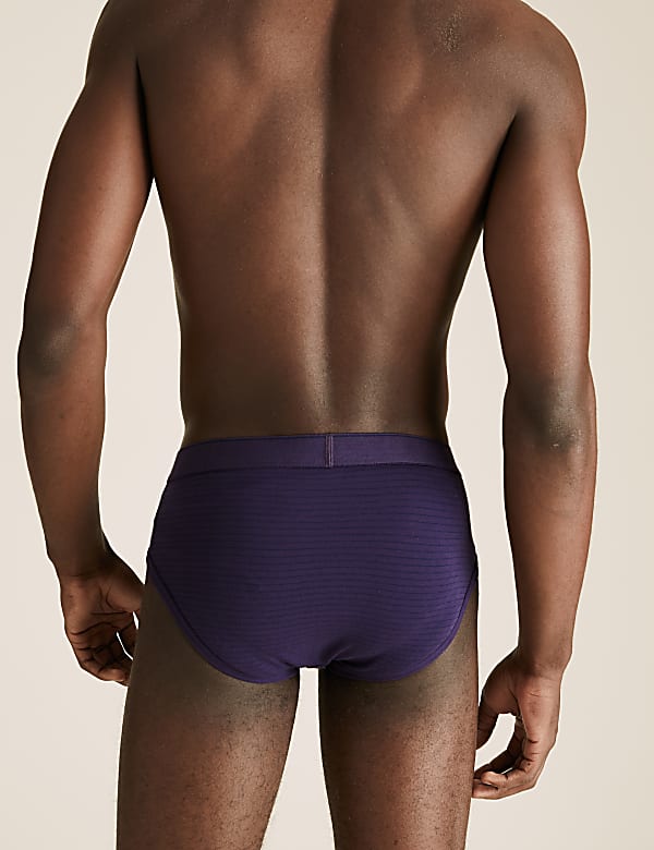 4pk Cotton Cool & Fresh™ Striped Briefs