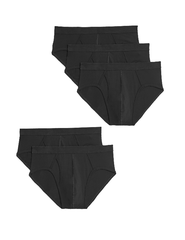 5pk Cotton Stretch Cool & Fresh™ Briefs