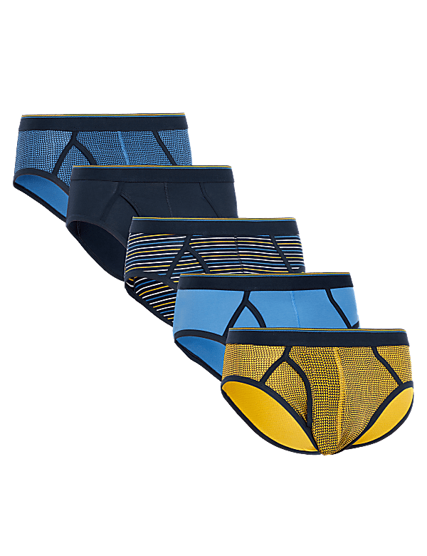 5pk Cotton Rich Cool & Fresh™ Briefs