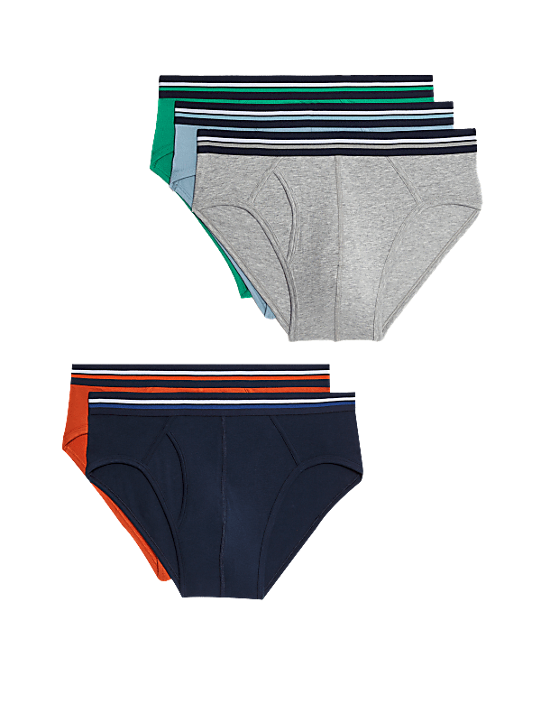 5pk Cotton Rich Cool & Fresh™ Briefs